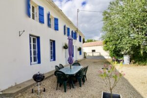 Farmhouse cottage exterior