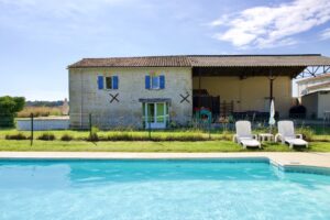 Grange and pool