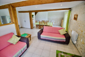 Living area at Grange